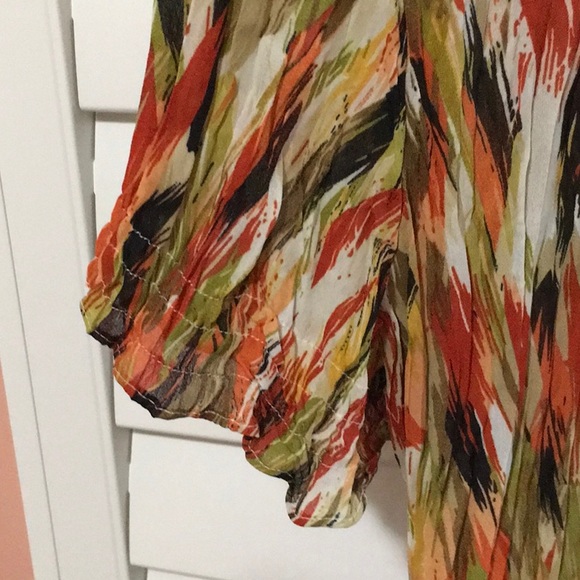 10$ when added to bundle Blouse BLOW OUT SALE, peplum, fall colours US6 - Picture 3 of 7